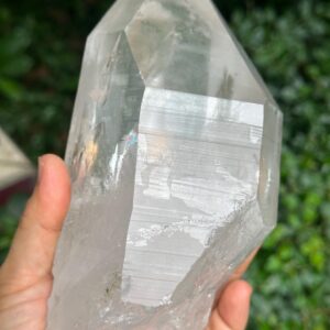 Large Natural Generator Quartz Rainbow Crystal Point With Special Runes From Brazil/energy Crystal/reiki/healing/meditation-1452 G