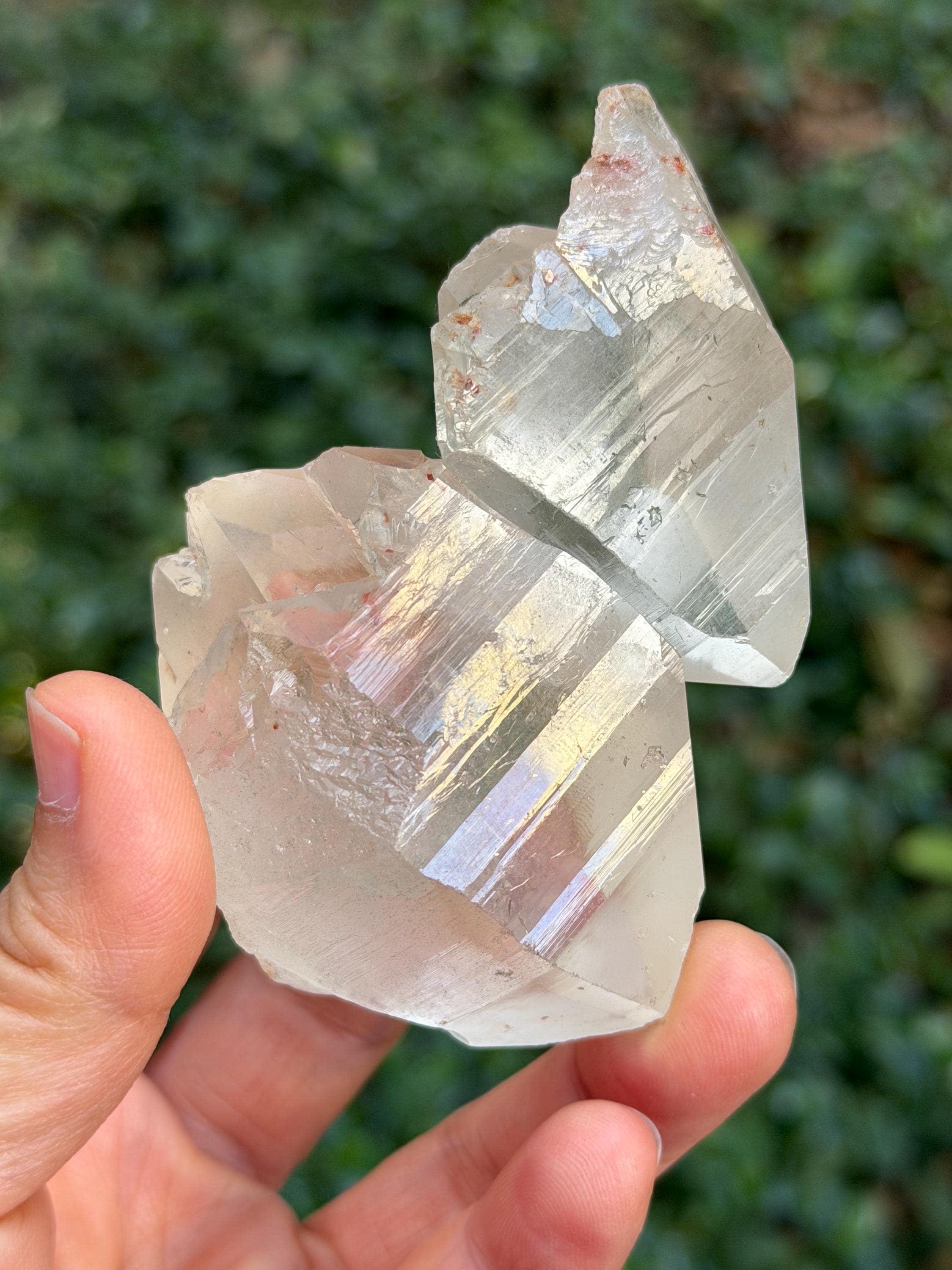 Natural Double Terminated Quartz Elestial Crystal/himalayan Clear Quartz/energy Crystals/meditation/reiki-169 G