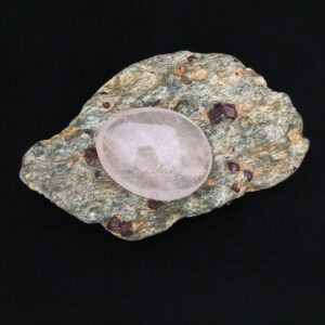 Polished Quartz Crystal Massage Wand (m-17)