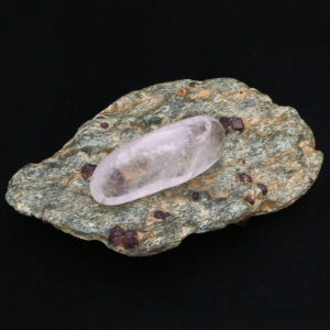 Polished Quartz Crystal Massage Wand (m-8)