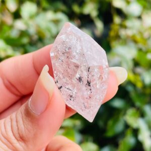 Tibetan Quartz Point (tbt18) Raw Crystal Quartz Double Terminated Natural Gemstone - Raw Quartz Stone Mineral Specimen