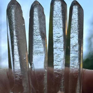 You Pick ! Natural Clear Laser Starbrary Quartz Crystal The Dow Quartz Mozu Crystal Knife Crystal Point/energy/healing/meditation/collection
