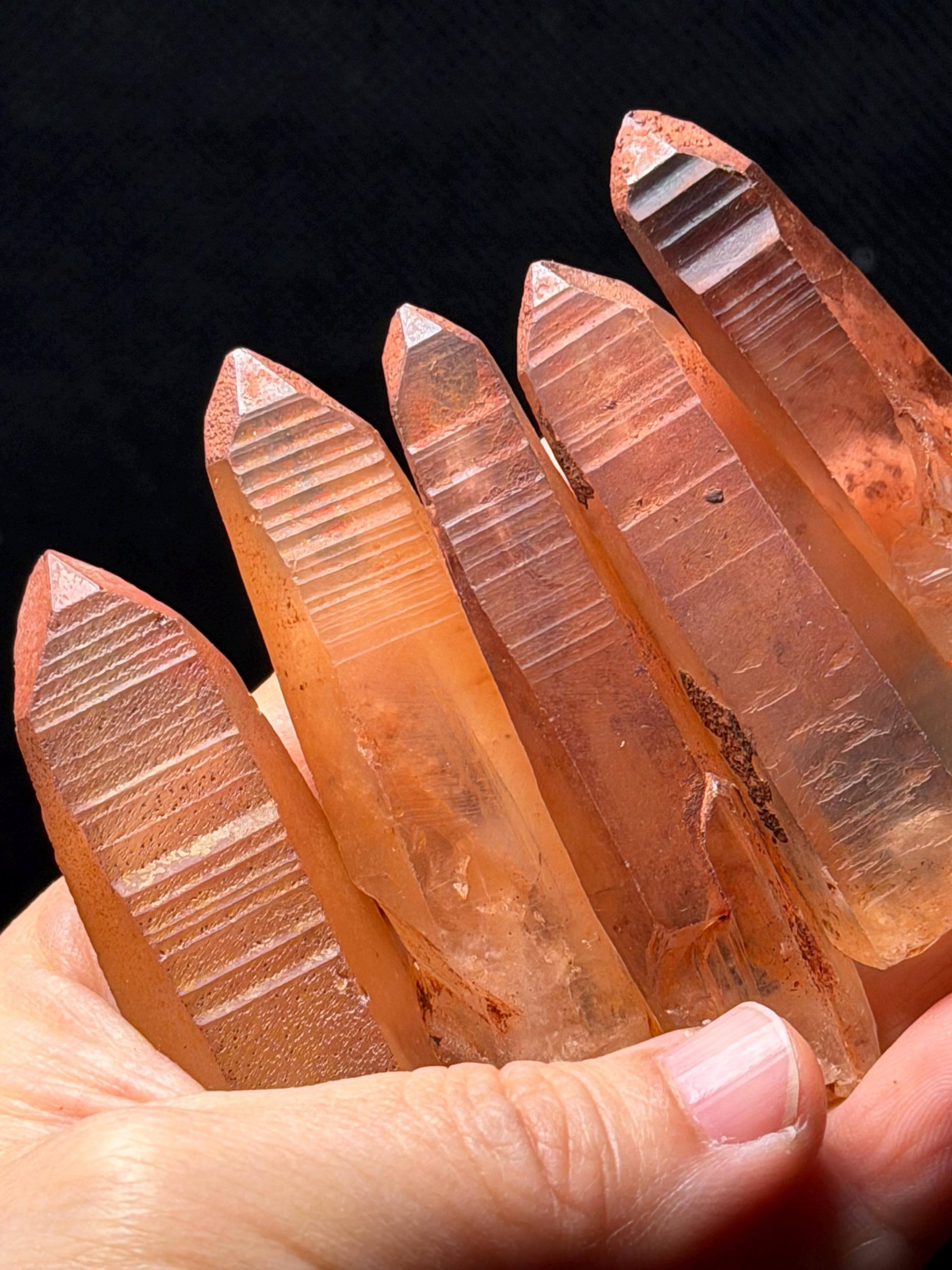You Pick!rare Natural Laser Hematite Lemurian Quartz Crystal/red Hematite Quartz/tangerine Crystal/meditation Wand/jewelry Making You Pick!rare Natural Laser Hematite Lemurian Quartz Crystal/red Hematite Quartz/tangerine Crystal/meditation Wand/jewelry Making