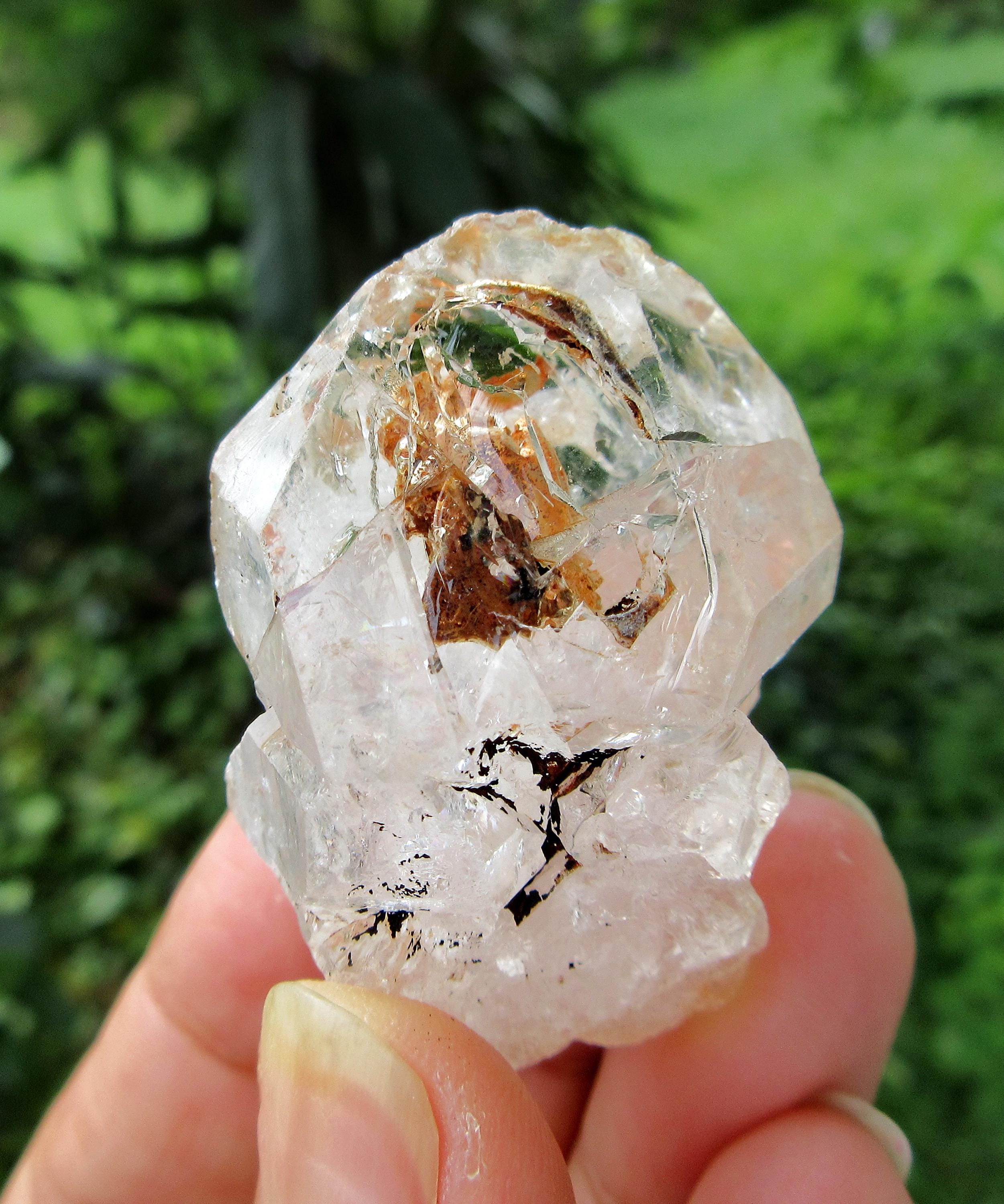 177.15 Crt Elestial Raw Natural Clear Quartz Crystal Cluster. Skeletal Quartz. 177.15 Crt Elestial Raw Natural Clear Quartz Crystal Cluster. Skeletal Quartz.