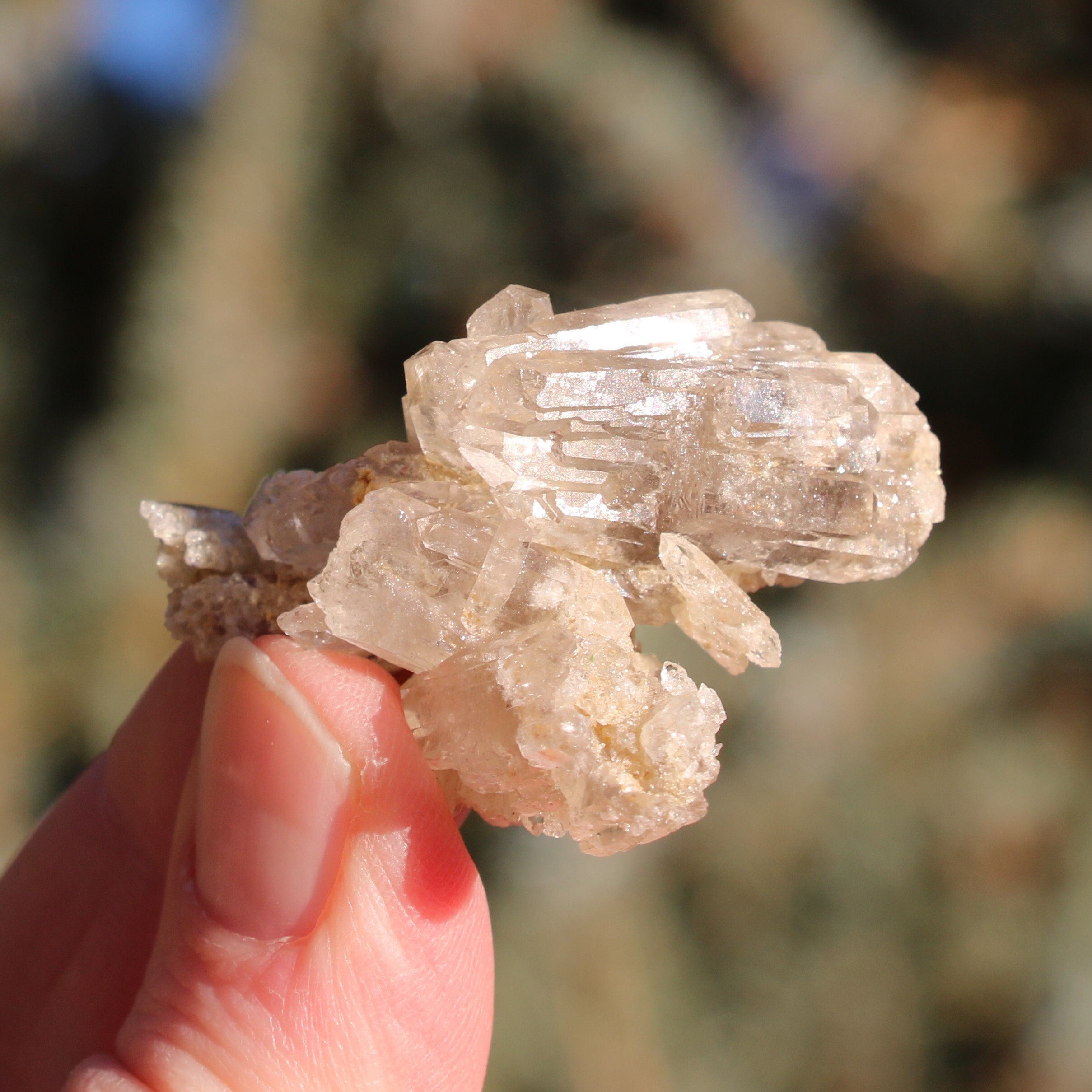 Clear Quartz Cluster #t*