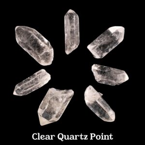 Clear Quartz Point, Clear Quartz, Rough Stones, Raw Stones, Stones, Crystals, Rocks, Gifts, Gemstones, Gems, Zodiac Crystal, Healing Crystal