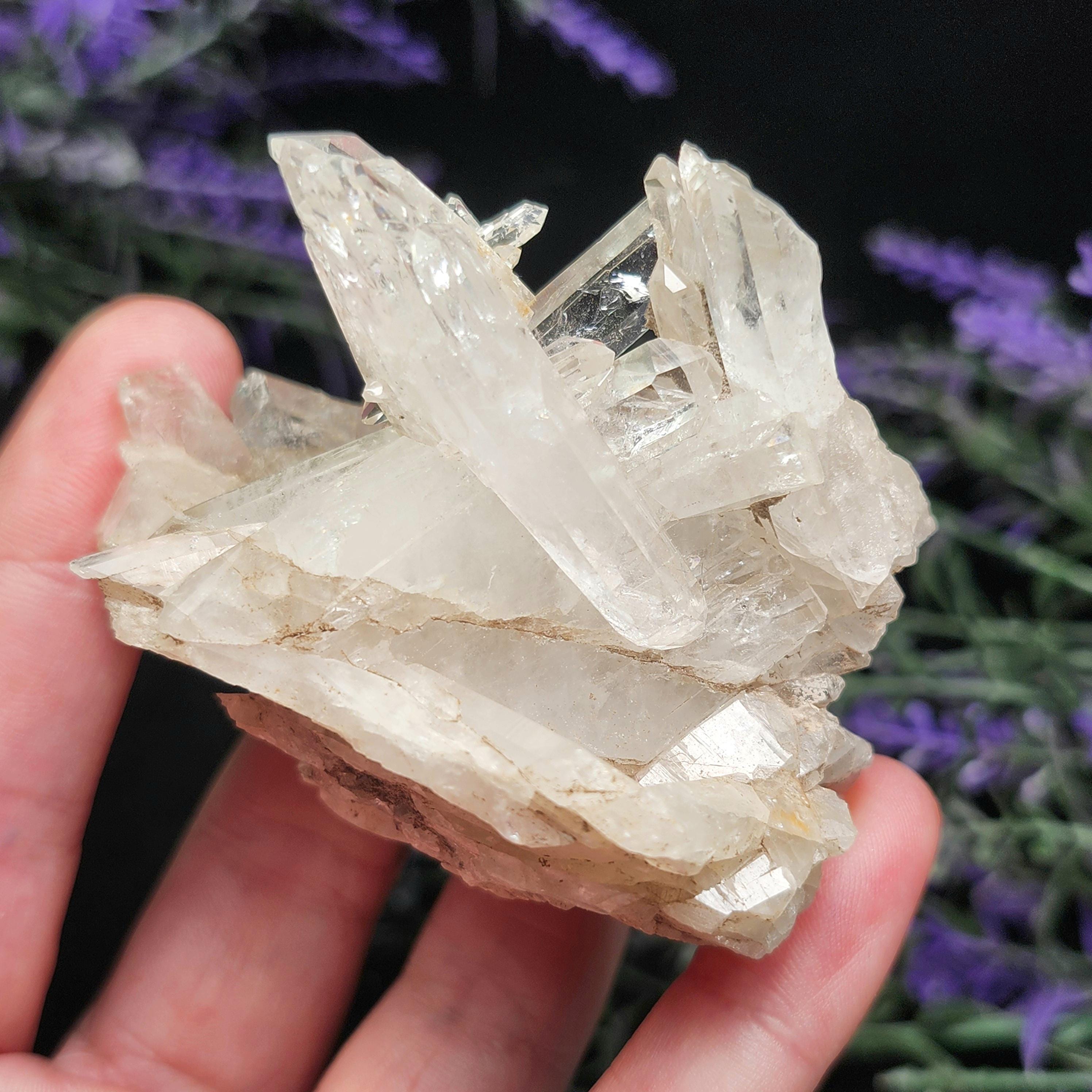 Colombian Quartz Cluster 120g, Seed Crystal - Colombia Quartz Specimen