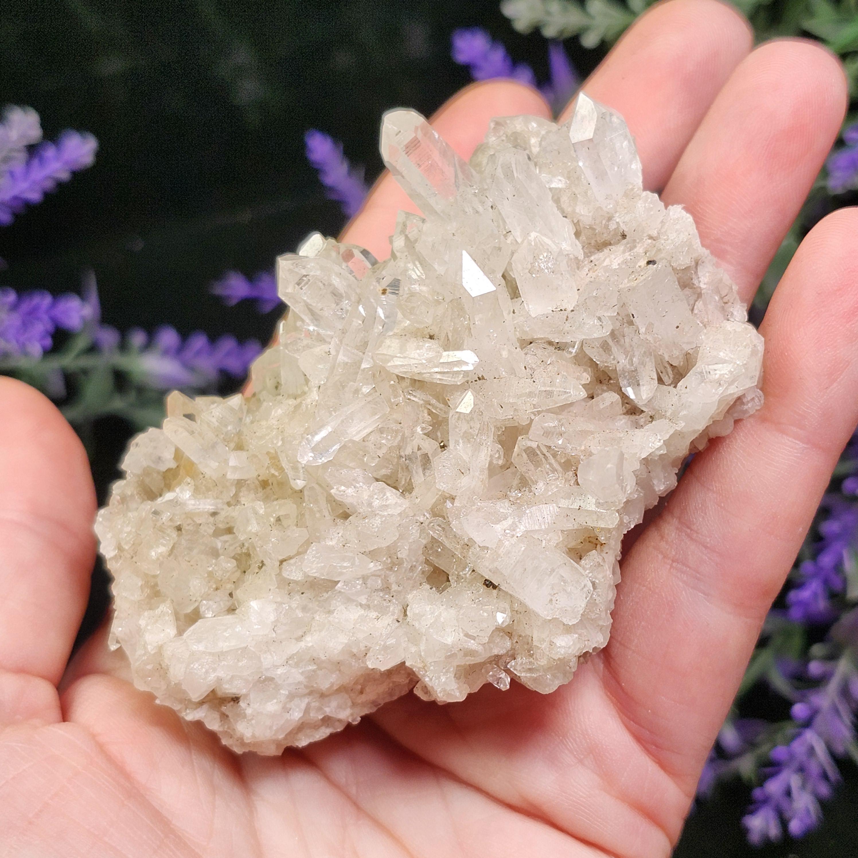 Colombian Quartz Cluster 129g, Seed Crystal - Colombia Quartz Specimen