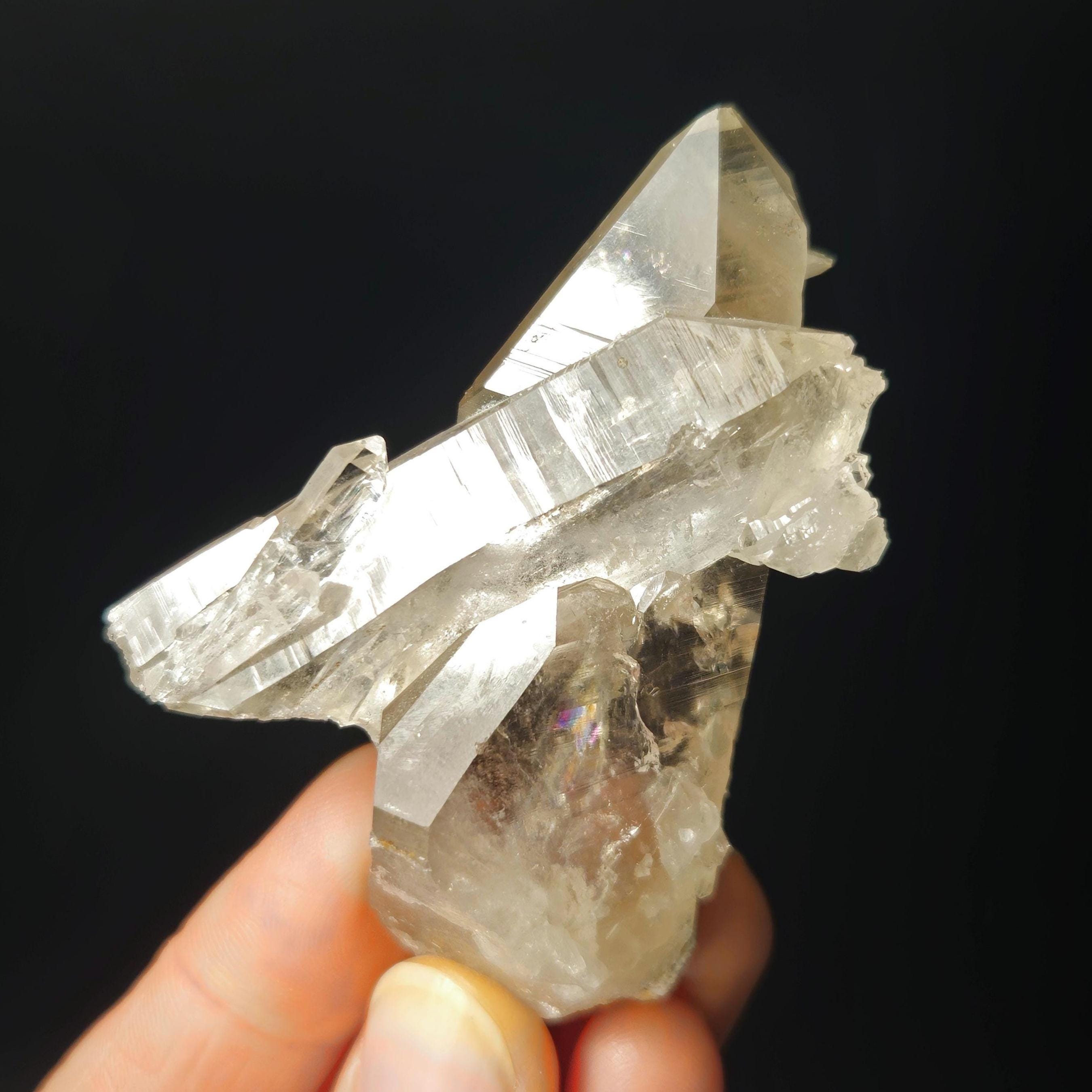 Faden Quartz Specimen: Himalayan Crystal, Tabby Formation Faden Quartz Specimen: Himalayan Crystal, Tabby Formation