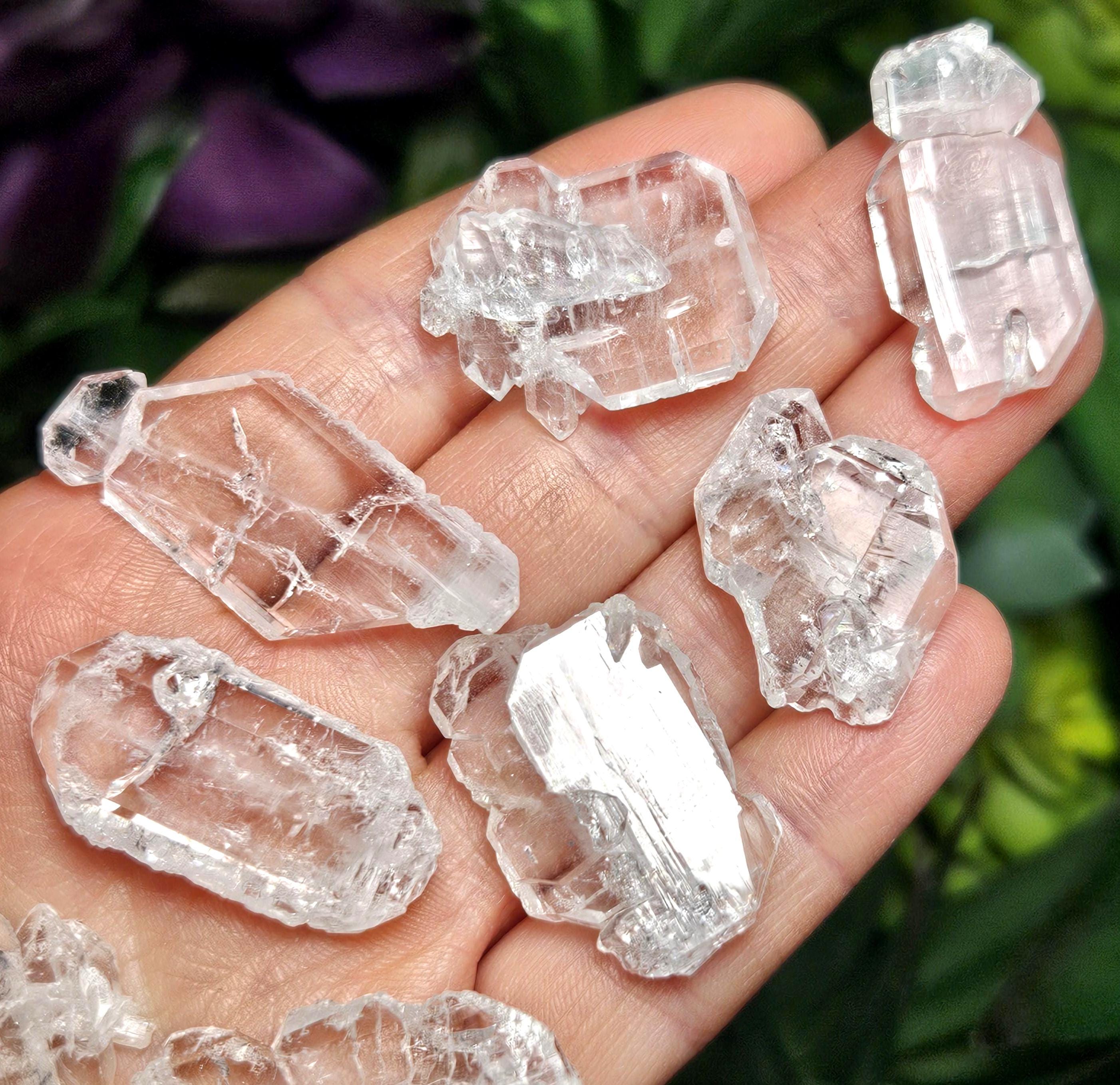 Himalayan Faden Quartz Specimen: Tabular Crystal Stone