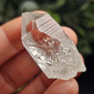 Lightning Struck Quartz Crystal, Raw Striated Quartz - Diamantia Quartz - Lightning Strike Quartz