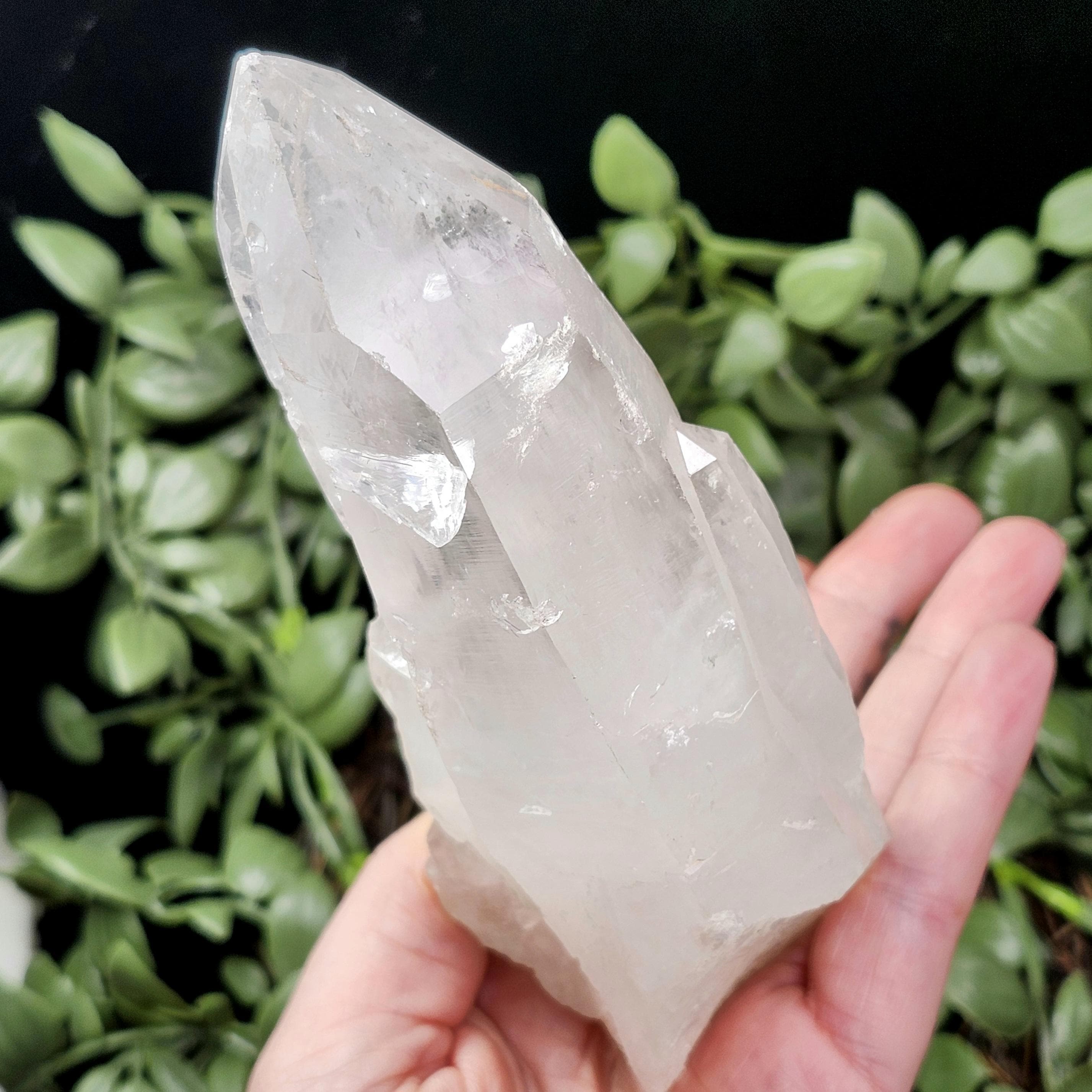 Madagascar Quartz Specimen 411g - Seed Crystal - Raw Quartz Stone