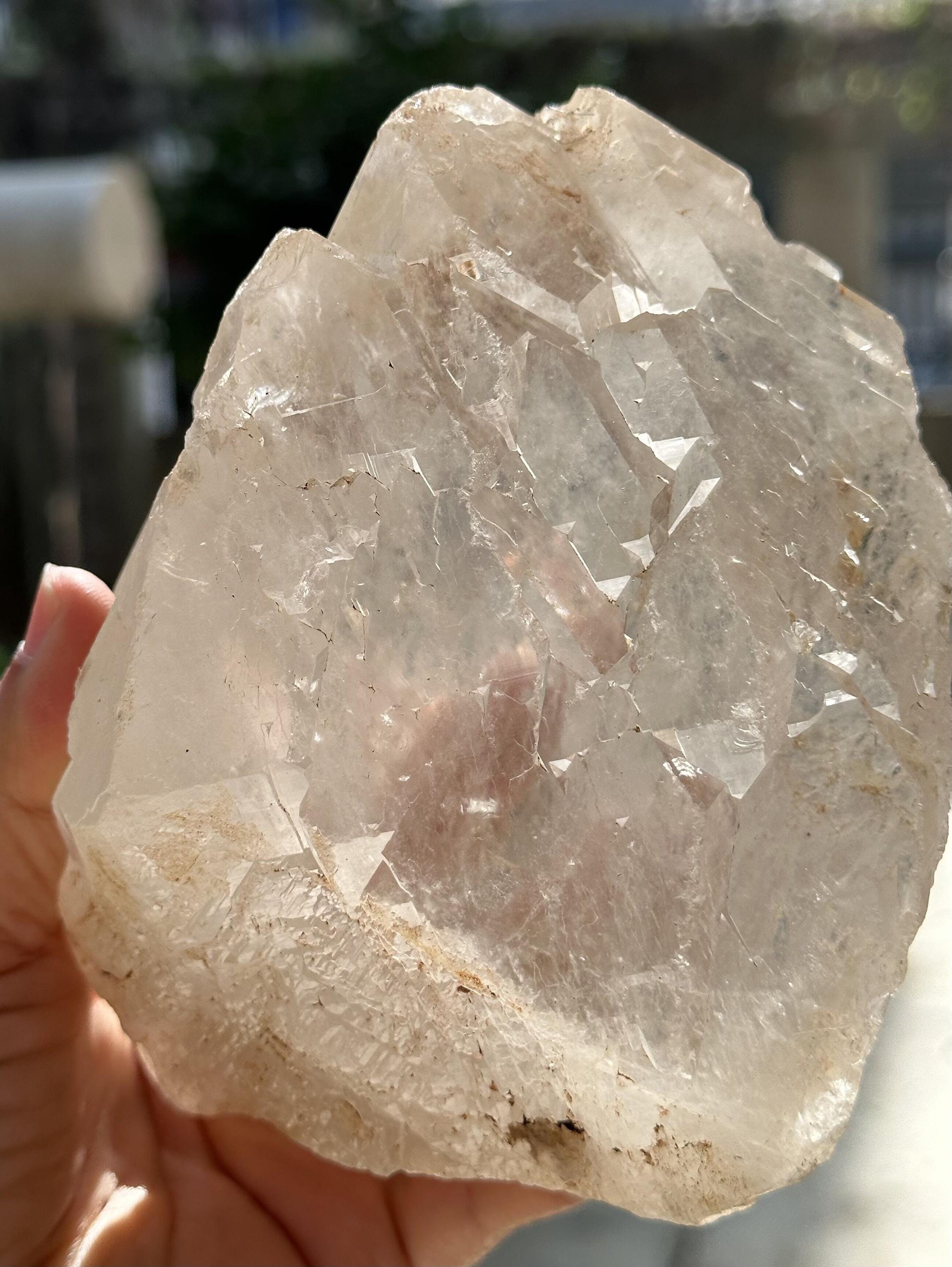 Natural Himalayan Elestial Castle Quartz Crystal Cluster/record-keeper Energy Crystal/healing Crystal/meditation/specimen/collection-1346 G