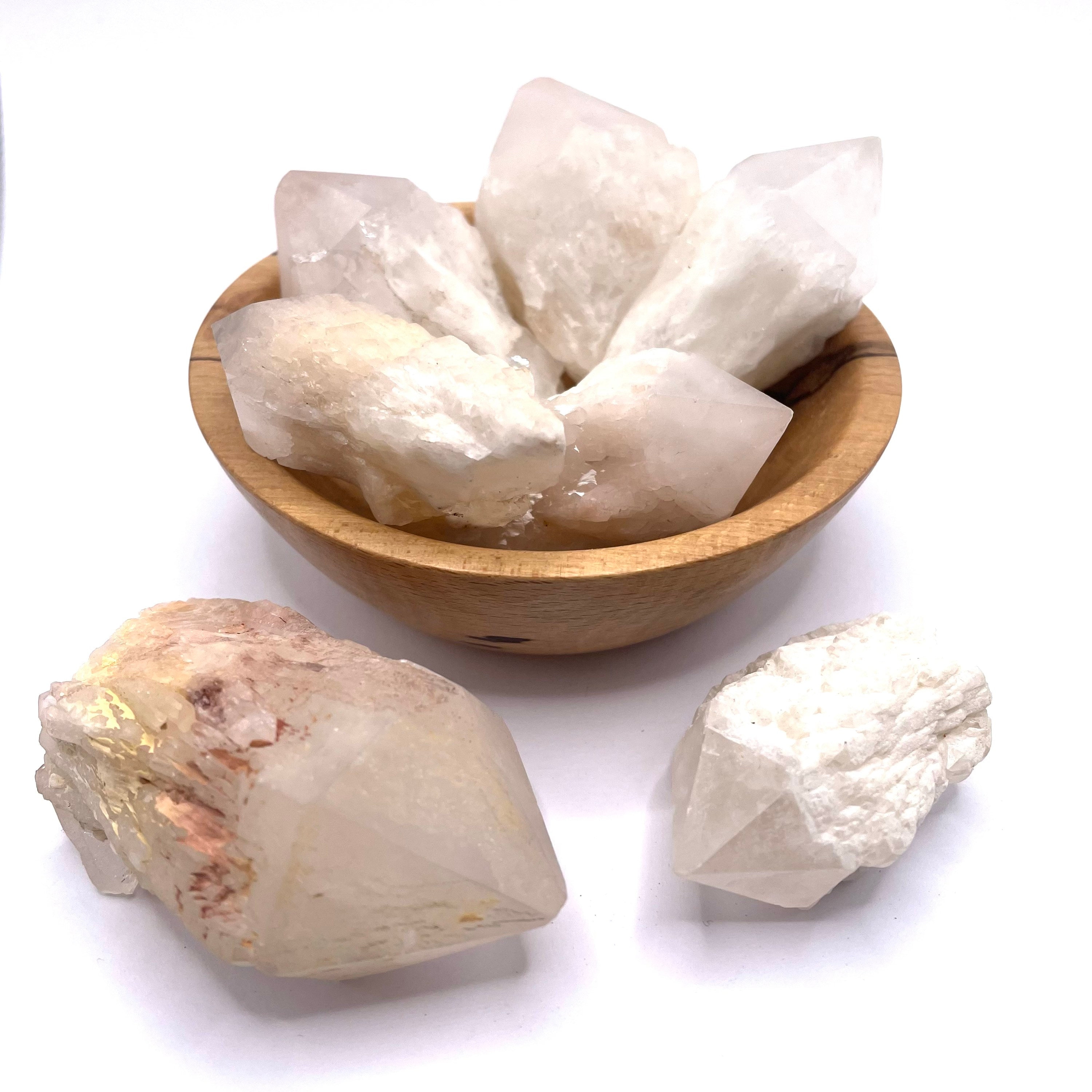 Pineapple Candle Quartz Cluster 2 Inch