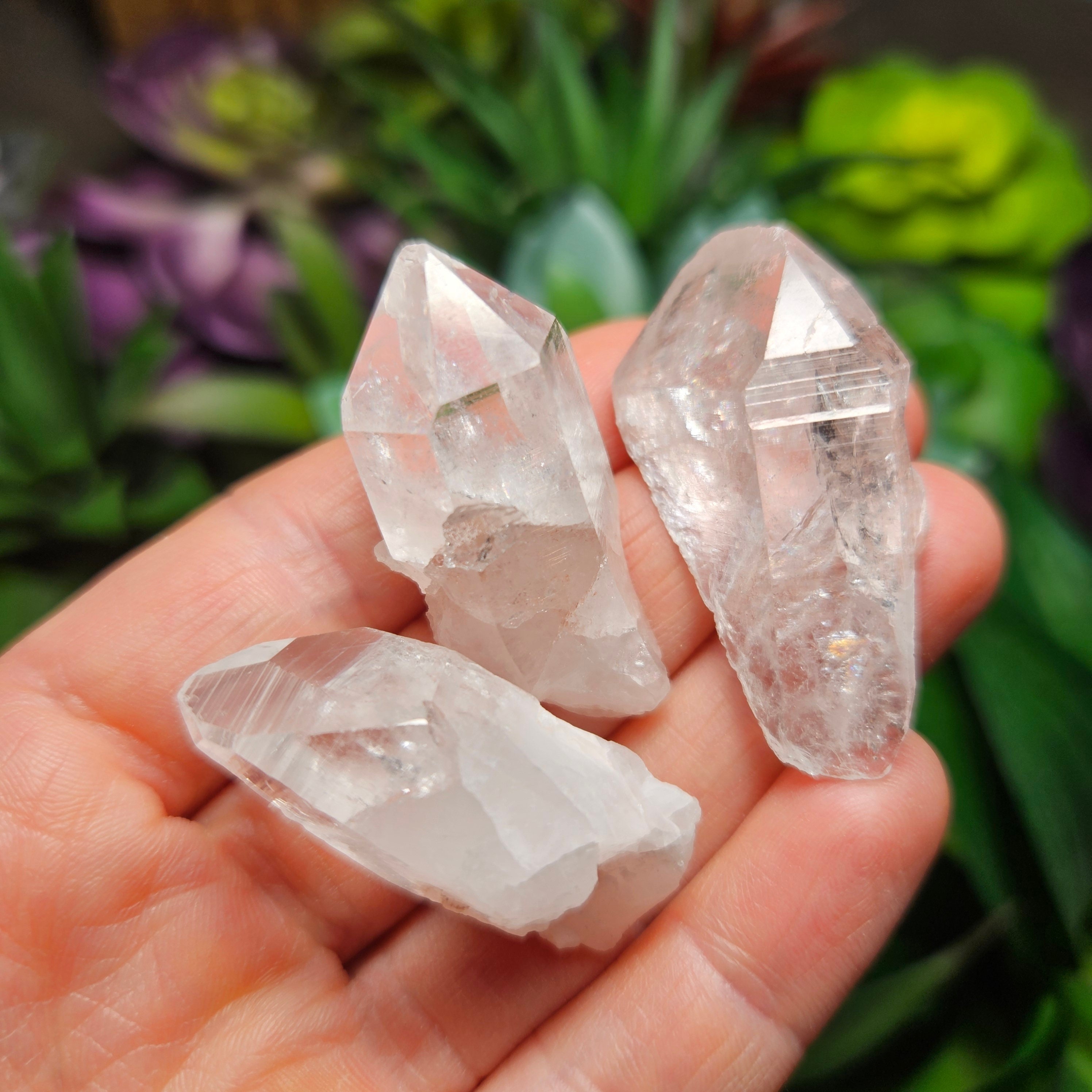 Pink Seed Quartz Crystal Specimen: Rare Peruvian Stones Pink Seed Quartz Crystal Specimen: Rare Peruvian Stones