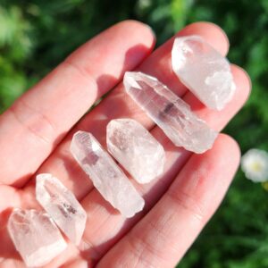 Raw Quartz, Striated Crystal - Etched Peruvian Quartz - Terminated Stone