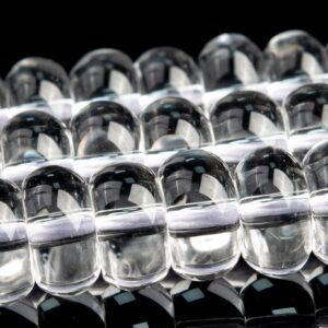 8x4-5mm Crystal Clear Quartz Beads Grade Aaa Genuine Natural Gemstone Rondelle Loose Beads 15" / 7.5" Bulk Lot Options (104155) 8x4-5mm Crystal Clear Quartz Beads Grade Aaa Genuine Natural Gemstone Rondelle Loose Beads 15" / 7.5" Bulk Lot Options (104155)