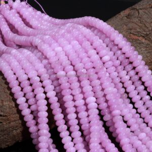 Beautiful Lavender Quartz Smooth Rondelle Beads , 8 Mm Smooth Purple Blue Lavender Plain Beads, Quartz 15 Inches Making Jewelry Carfts, Gift