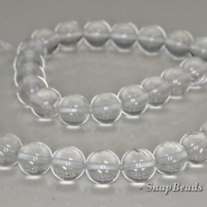 10mm Rock Crystal Gemstone Grade AA Round Loose Beads 7.5 inch Half Strand LOT 1,2,6,12 and 50 (90144164-B1-501) 10mm Rock Crystal Gemstone Grade AA Round Loose Beads 7.5 inch Half Strand LOT 1,2,6,12 and 50 (90144164-B1-501)