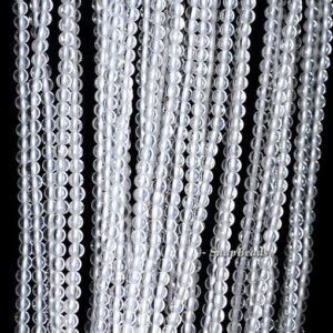 2MM Rock Crystal Clear Quartz Gemstone Grade AA Round 2MM Loose Beads 16 inch Full Strand LOT 1,2,6,12 and 50 (90181770-107 - 2mm A) 2MM Rock Crystal Clear Quartz Gemstone Grade AA Round 2MM Loose Beads 16 inch Full Strand LOT 1,2,6,12 and 50 (90181770-107 - 2mm A)