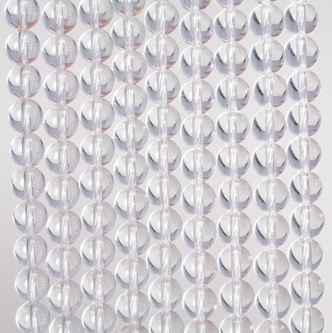 7mm Clear Quartz Rock Crystal Gemstone Grade Aaa Round Loose Beads 15.5 Inch Full Strand (90187688-692) 7mm Clear Quartz Rock Crystal Gemstone Grade Aaa Round Loose Beads 15.5 Inch Full Strand (90187688-692)