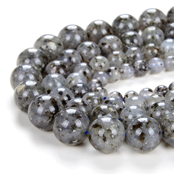 Black Rare Quartz With Mica Inclusions Gemstone Grade Aaa Round 7mm 8mm 9mm 10mm 11mm 12mm 13mm 14mm Beads Bulk Lot 1,2,6,12 And 50 (d68)
