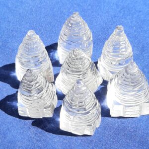 Crystal Quartz Shree Yantra Statue:sphatik Kuber Shree Yantra Diwali Pooja Gift,wealth Money,prosperity,success,bussiness Growth,spritiual