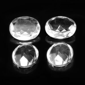 Oval Gemstone,quartz Gemstone,crystal Quartz,faceted Quartz Loose Stones,jewelry Making Supplies,jewelry Craft Supplies - Aa Quality