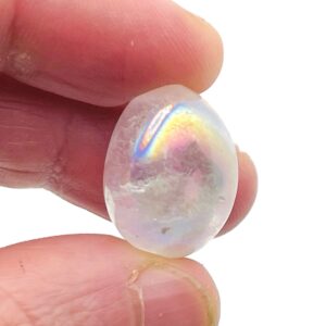 Angel Aura Clear Quartz Tumbled Stone - Angel Aura Clear Quartz – Angel Aura Clear Crystal - Tu1238