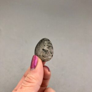 Black Mica Quartz Tumble Biotite Crystal Tumble Crystal Magic Energy Work Accessing Akashic Records Crystal Crown Chakra Stone Tumbled