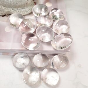 Clear Quartz Crystal Tumblestones • Ethically Sourced