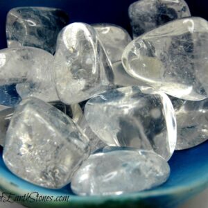 Clear Quartz Tumbled Stone, One, Crystal Healing, Rock Hound, Brazil, Healing Crystals, Reiki, Wicca, New Age Crystals