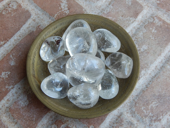 Clear Quartz Tumbled Stone Clear Quartz Tumbled Stone