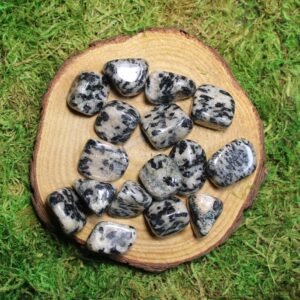 Guinea Fowl Quartz Tumbled Medium