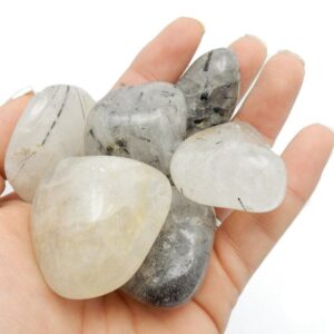 Large Tumbled Rutilated Crystal Quartz (rk37b7-05)