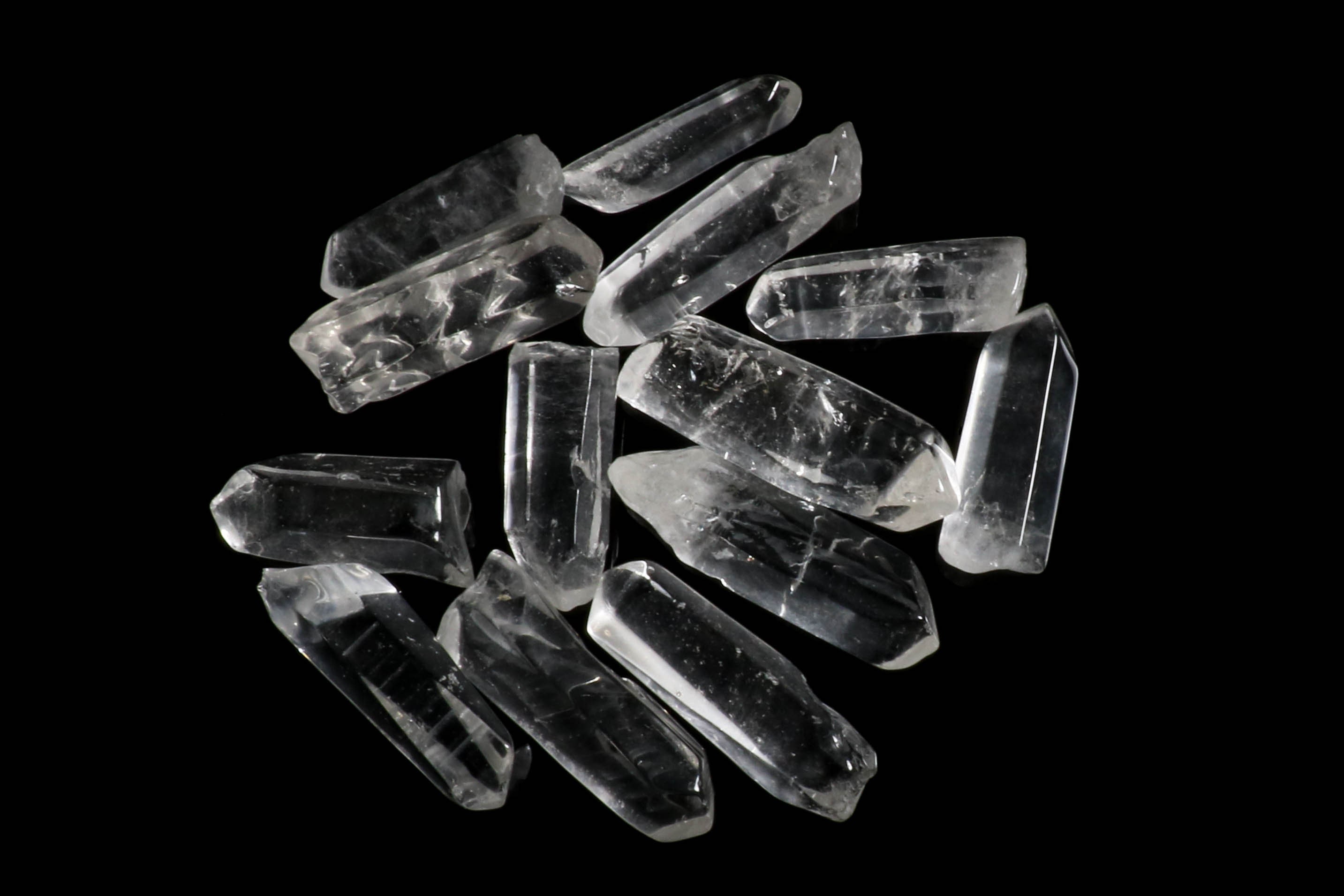 Lightly Tumbled Clear Quartz Point