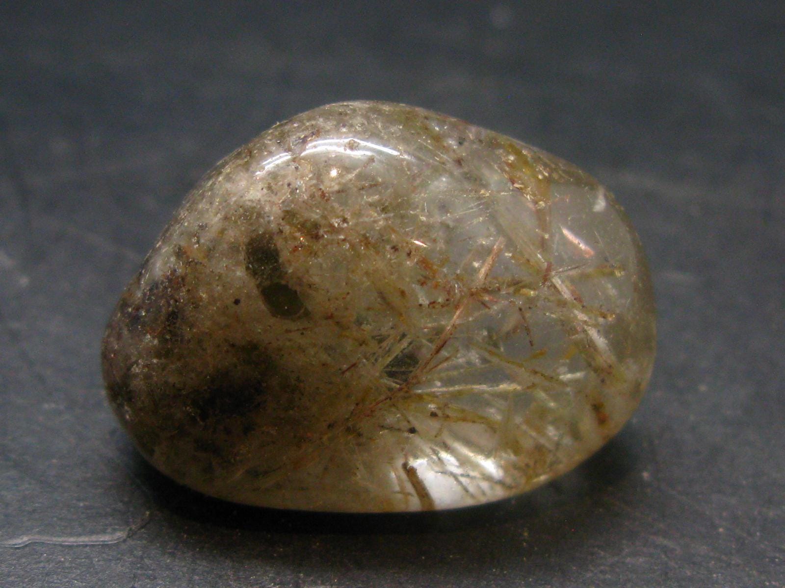 Rare Witches Finger Quartz Crystal Tumble From Zambia - 1.1" - 15.78 Grams
