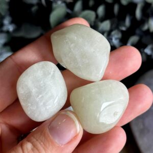 Sulphur Quartz Tumbled Stone Grade A Sulfur Alchemy Shaman Stone