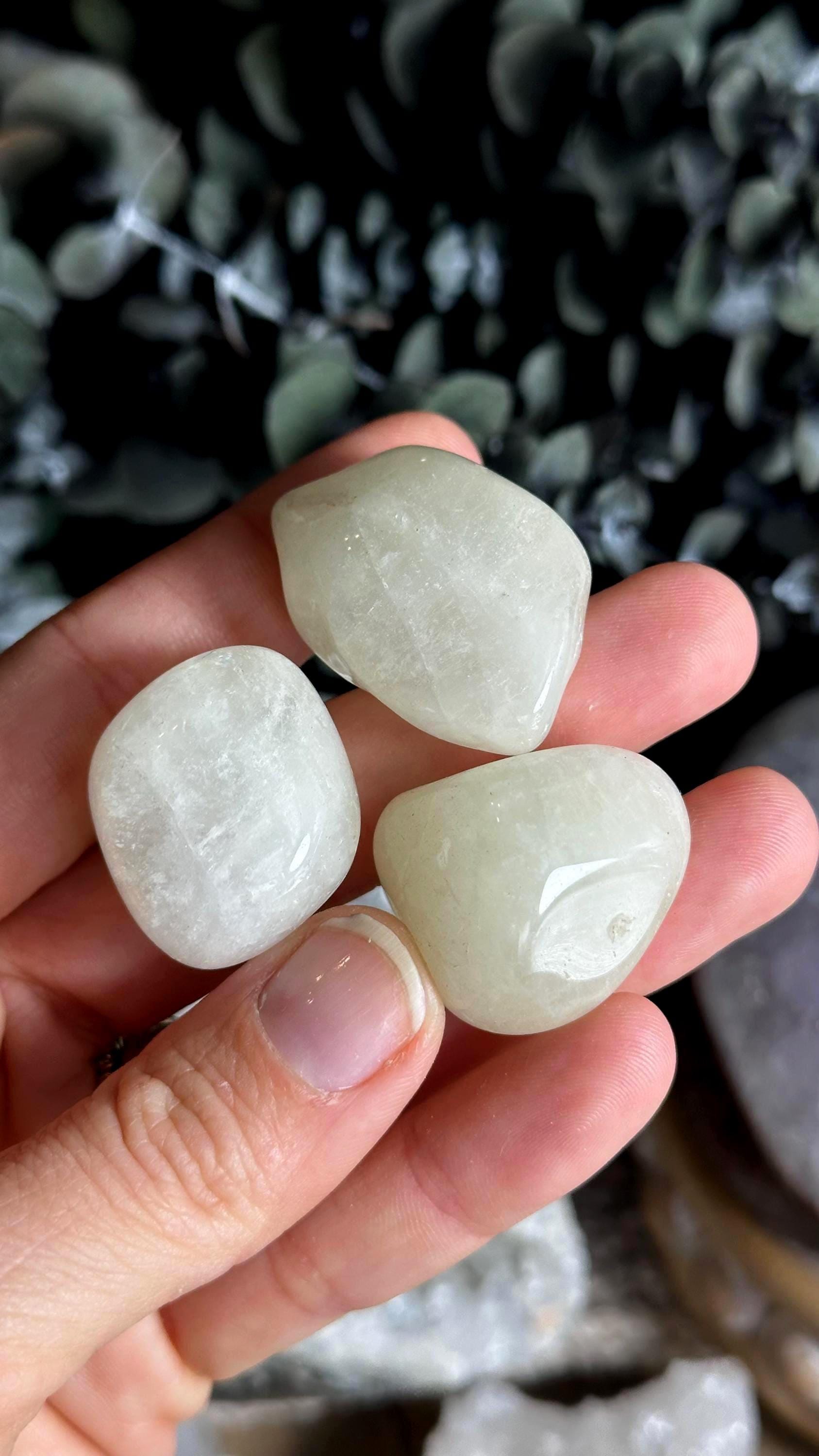 Sulphur Quartz Tumbled Stone Grade A Sulfur Alchemy Shaman Stone