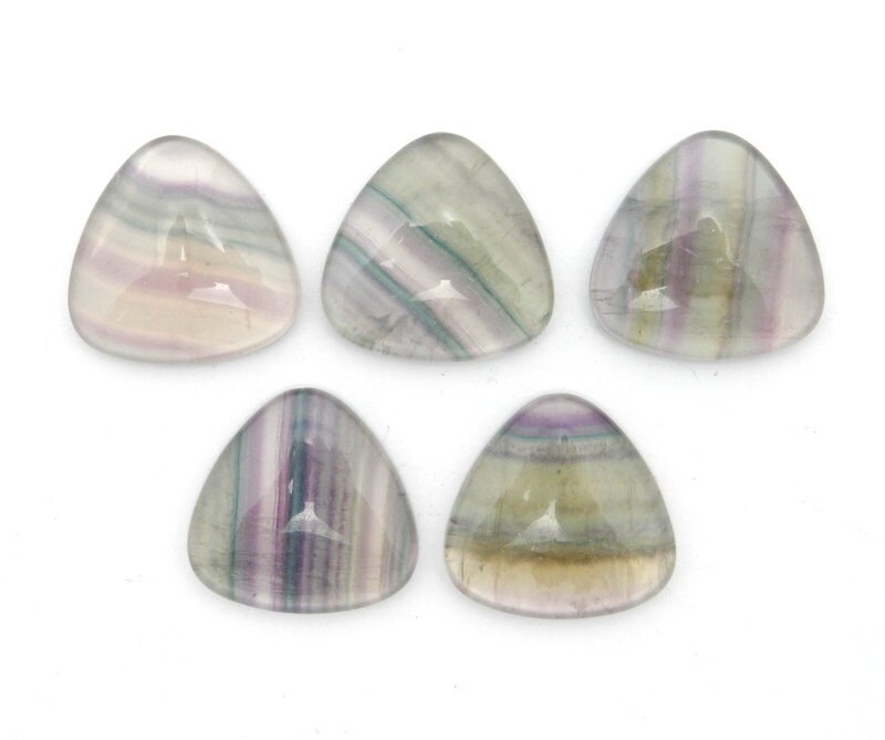 Rainbow Fluorite Cabochon (rk36b17-06) Rainbow Fluorite Cabochon (rk36b17-06)