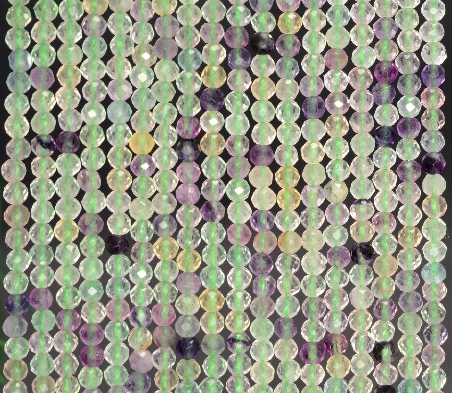 4mm Rainbow Fluorite Gemstone Grade Aaa Micro Faceted Round Loose Beads 15.5 Inch Full Strand (80006513-a194) 4mm Rainbow Fluorite Gemstone Grade Aaa Micro Faceted Round Loose Beads 15.5 Inch Full Strand (80006513-a194)