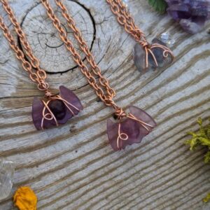 Tiny Fluorite crystal bats, small fluorite pendant, bat pendant, bat necklace, rainbow fluorite necklace, natural fluorite crystal bat, hand
