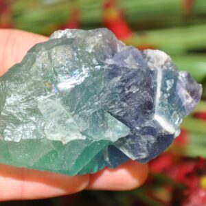Raw Fluorite Crystal Chunk, Rainbow Fluorite Gemstone, Healing Specimen, Reiki Raw Fluorite Crystal Chunk, Rainbow Fluorite Gemstone, Healing Specimen, Reiki