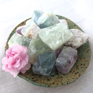 Rainbow Fluorite Crystal Rough Rainbow Fluorite Crystal Rough