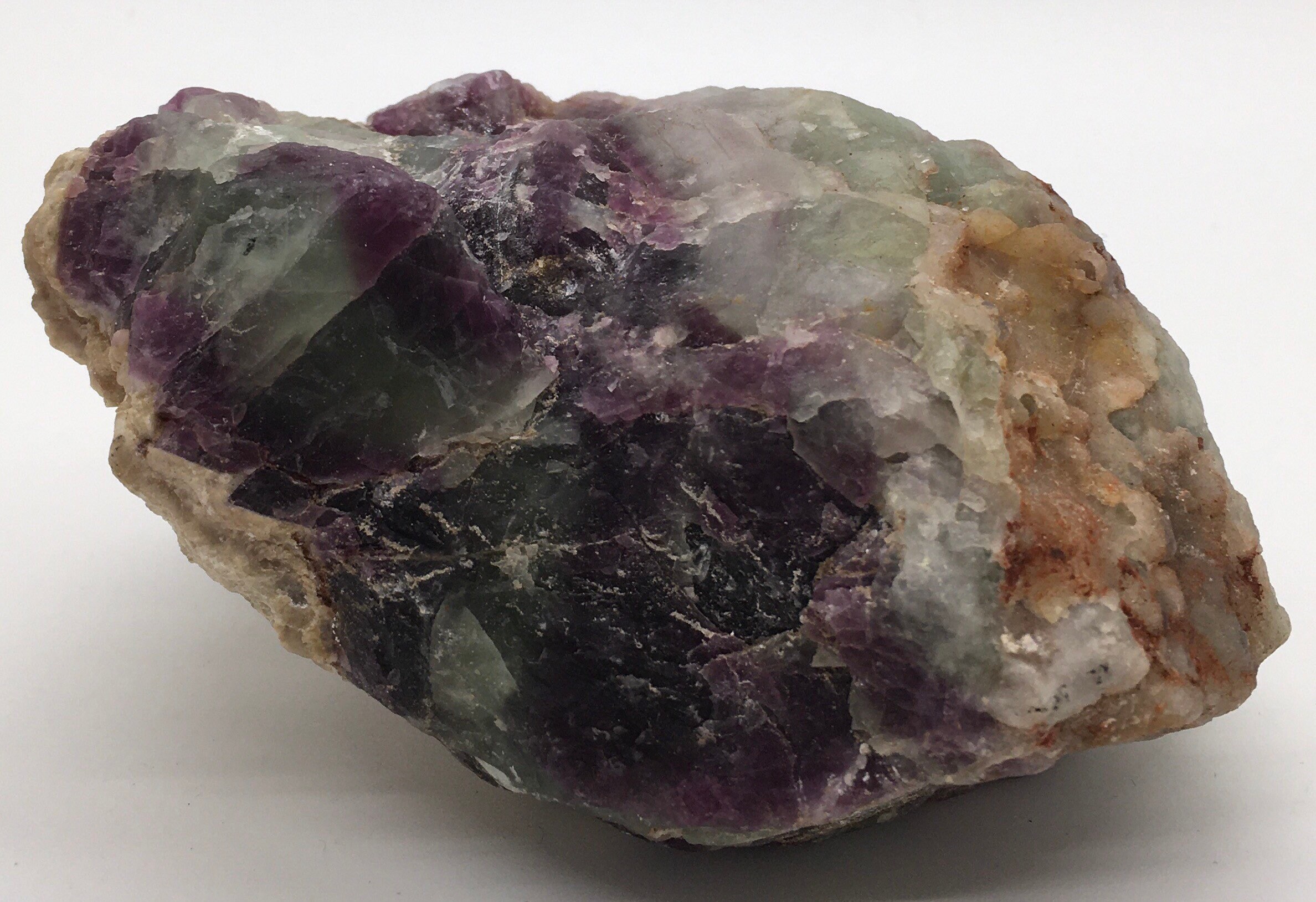 Rainbow Fluorite Raw Stone: Natural Healing Crystal (1.5lbs) Rainbow Fluorite Raw Stone: Natural Healing Crystal (1.5lbs)