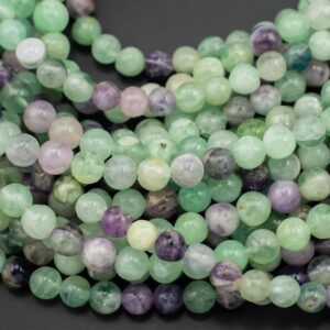 Natural Rainbow Fluorite Beads Grade Smooth Round - Full Strand 15.5 Inch - 4mm 6mm 8mm 10mm or 12mm Beads Gemstone Beads Natural Rainbow Fluorite Beads Grade Smooth Round - Full Strand 15.5 Inch - 4mm 6mm 8mm 10mm or 12mm Beads Gemstone Beads