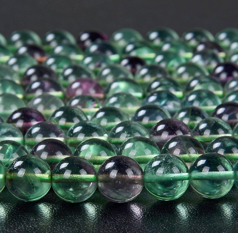 Natural Rainbow Fluorite Gemstone Grade Aaa Round 5mm 6mm Loose Beads (d139) Natural Rainbow Fluorite Gemstone Grade Aaa Round 5mm 6mm Loose Beads (d139)