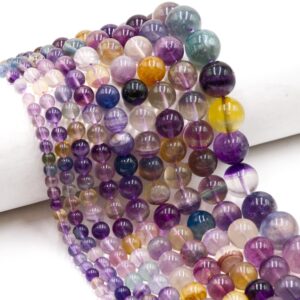 Natural Rainbow Fluorite Smooth Round Beads 4mm 5mm 6mm 7mm 8mm 10mm 15.5"strand Natural Rainbow Fluorite Smooth Round Beads 4mm 5mm 6mm 7mm 8mm 10mm 15.5"strand