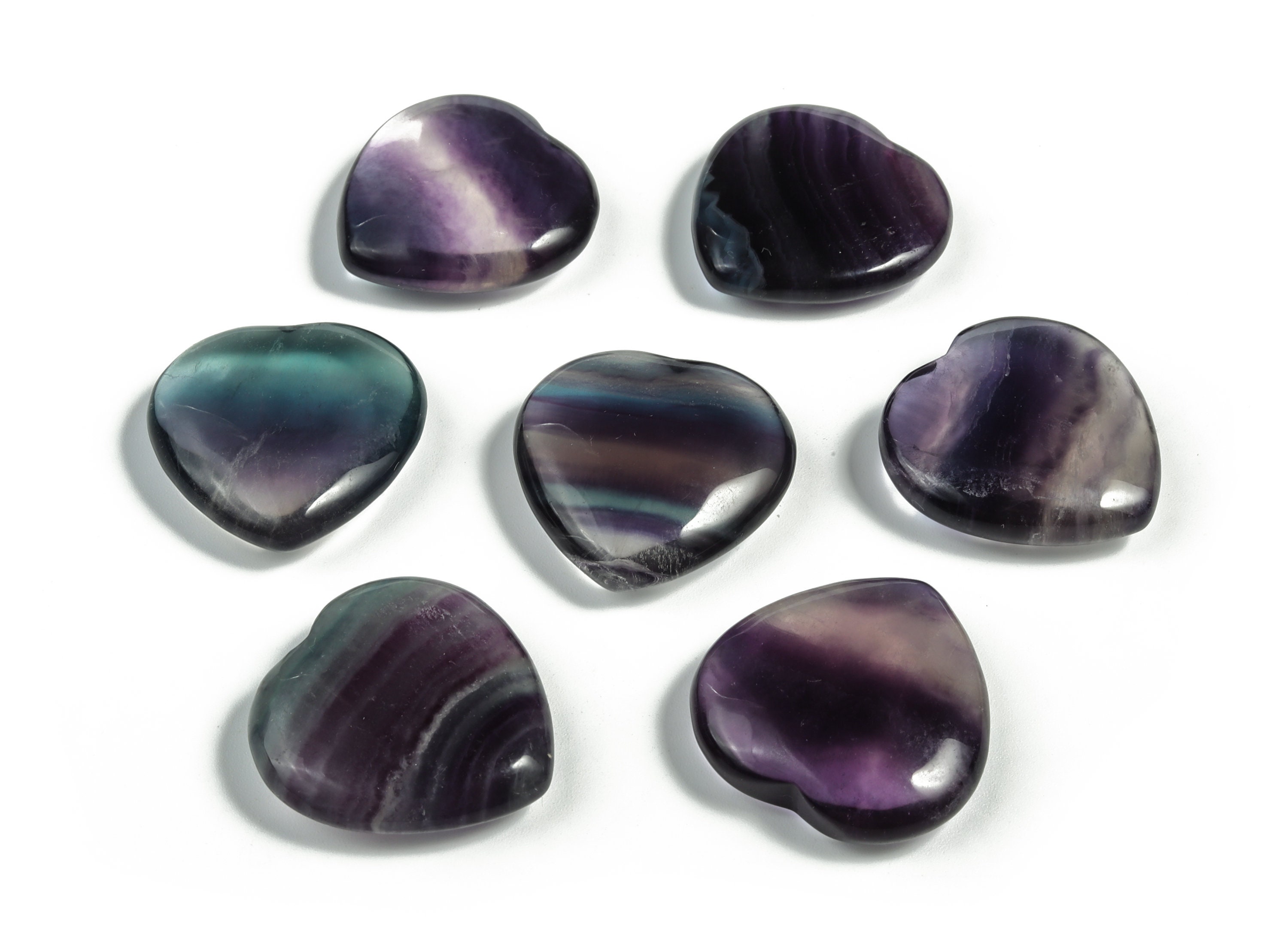Fluorite Heart Gemstone A++ – Rainbow Fluorite Gemstone –natural Gemstone – Loose Heart Fluorite Gemstone – 3cm - He1270 Fluorite Heart Gemstone A++ – Rainbow Fluorite Gemstone –natural Gemstone – Loose Heart Fluorite Gemstone – 3cm - He1270