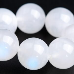 10MM Rainbow Moonstone Beads Bracelet India Grade A+ Genuine Natural Round Gemstone 7.5" (118566h-4040) 10MM Rainbow Moonstone Beads Bracelet India Grade A+ Genuine Natural Round Gemstone 7.5" (118566h-4040)